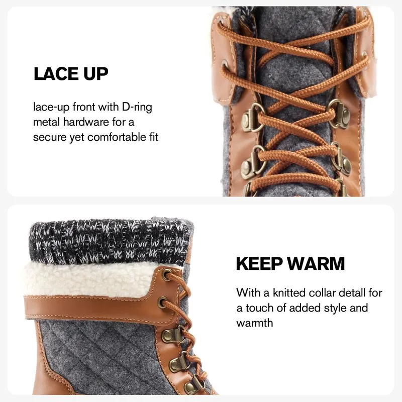 Women'S Winter Anti-Slip Fashion Warm Snow Boots