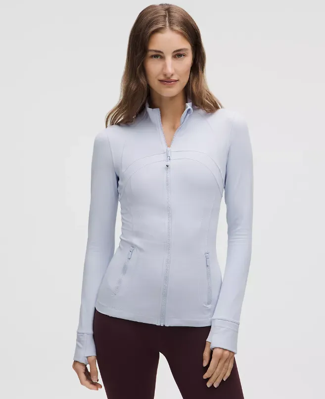 Women's Solid Zip-up Pocket Jacket