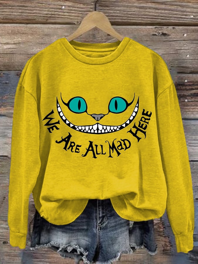 Halloween  Women's Printed Long Sleeve Sweatshirt