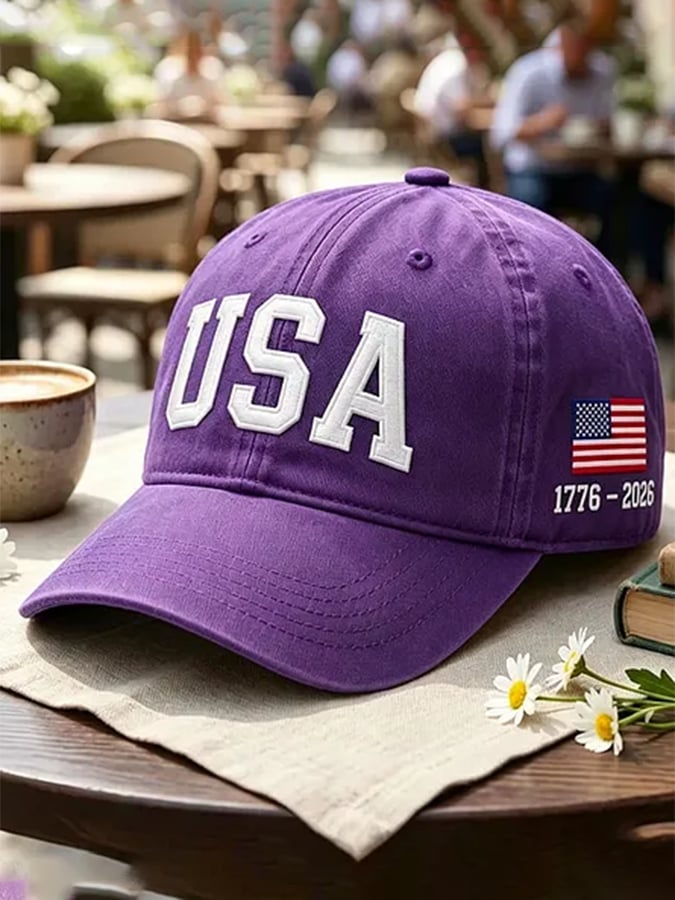 USA Letter Baseball Cap