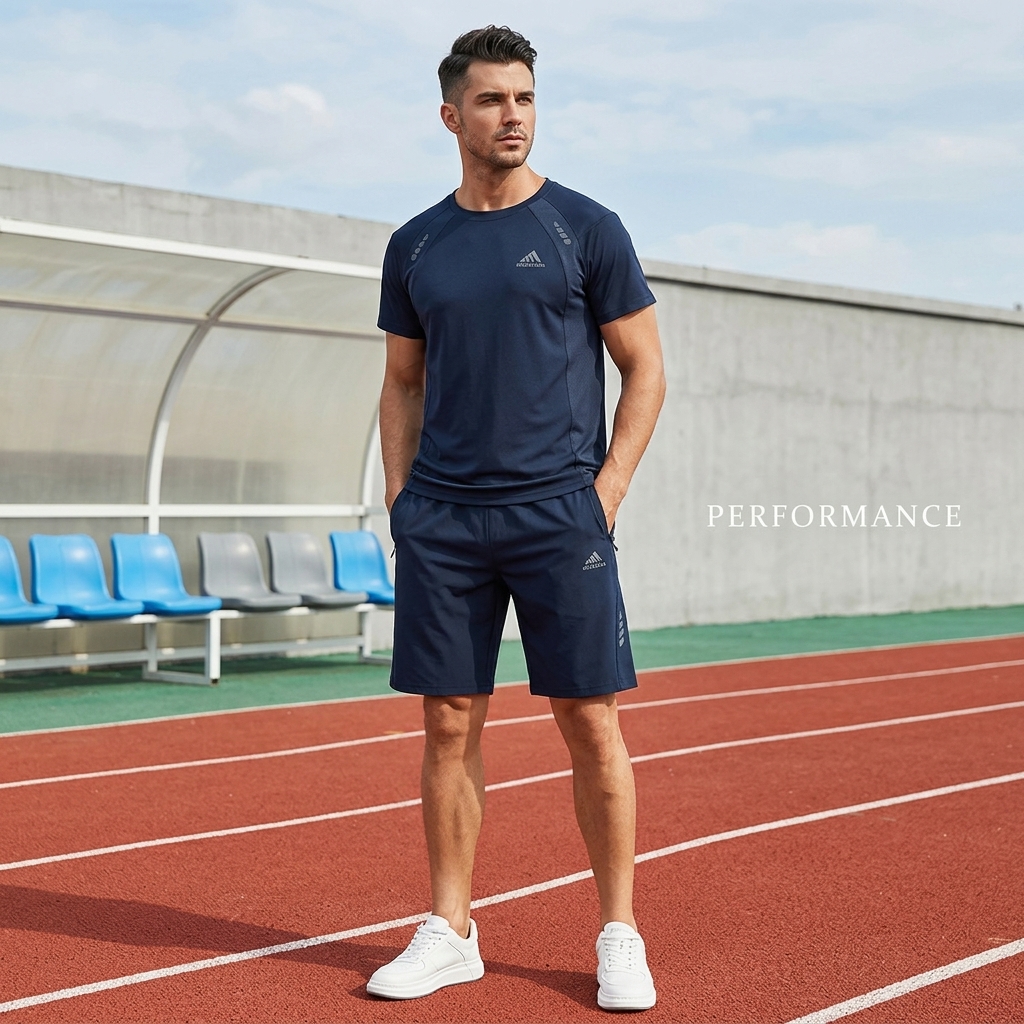Men's Ice Silk Performance Athletic Set