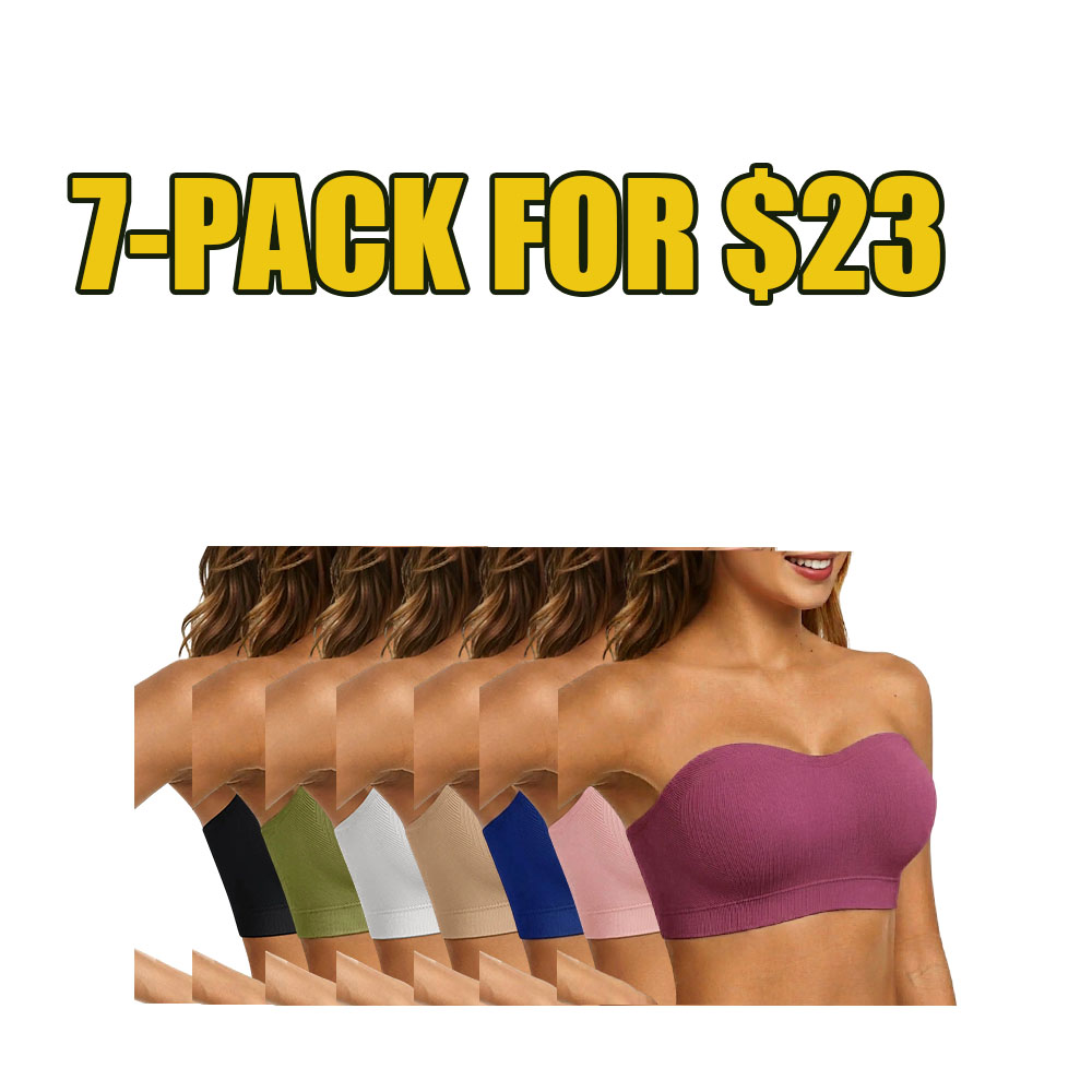 Seamless Strapless Bandeau Bra