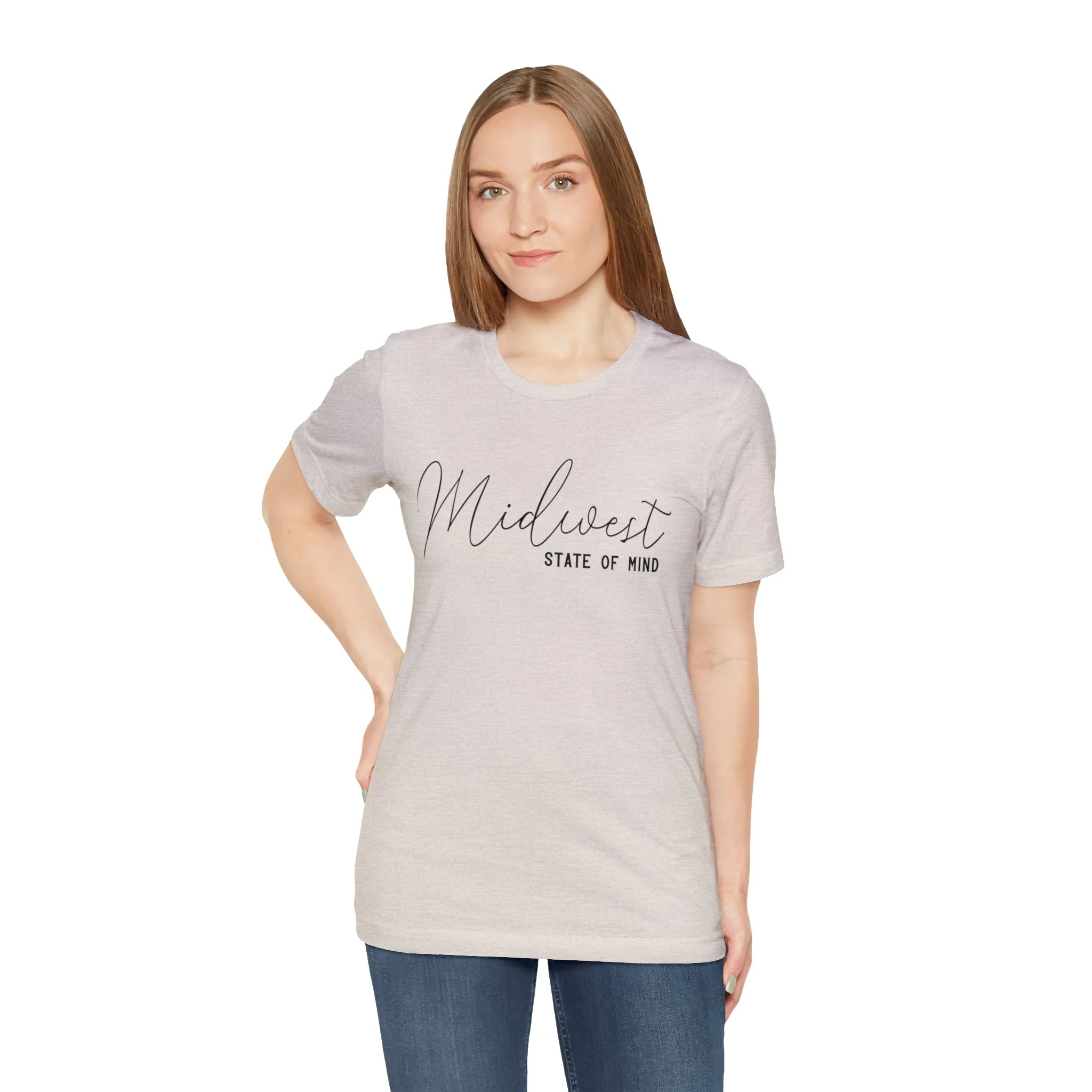 Midwest State of Mind Unisex Jersey Short Sleeve Tee