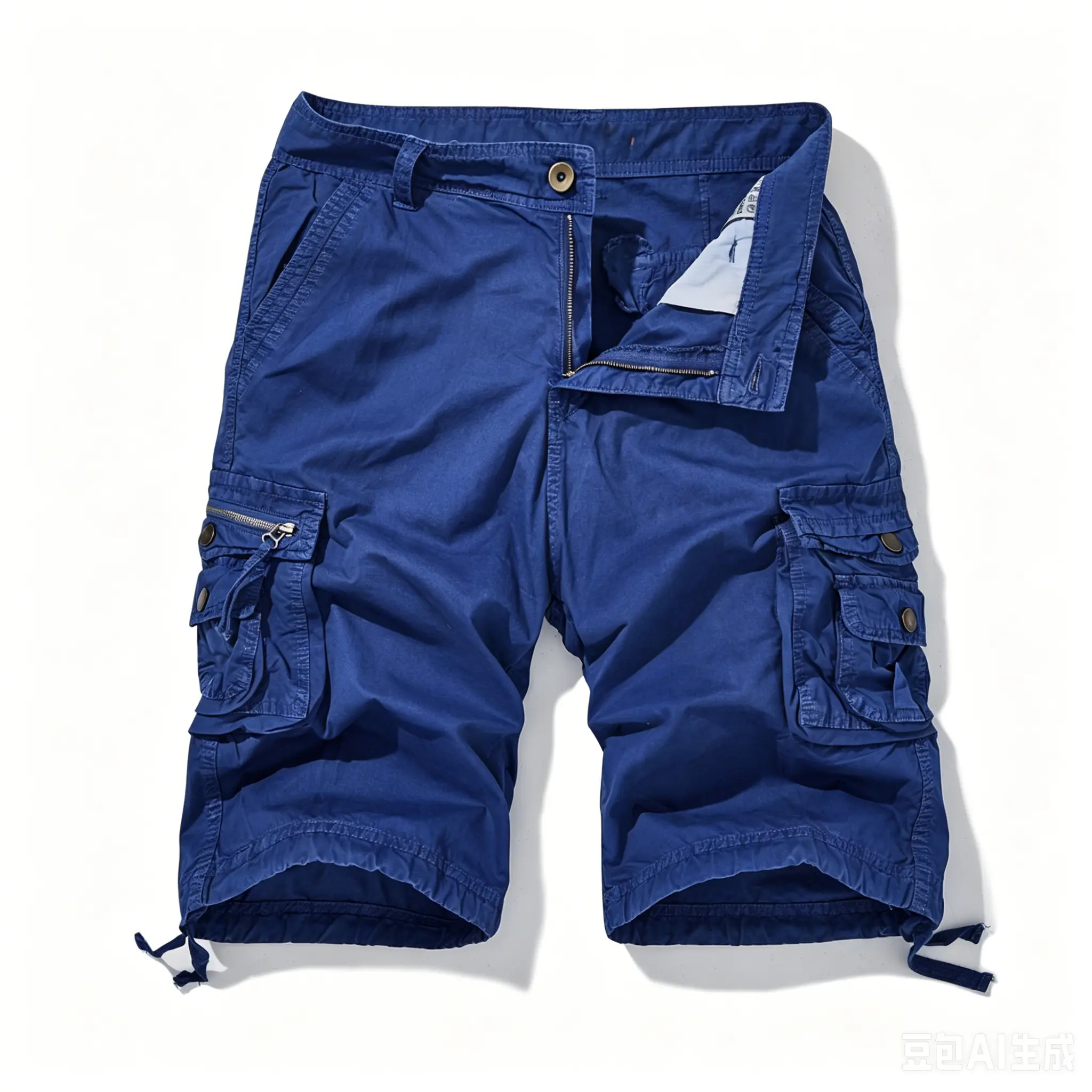 Men's Plus-Size Summer Cargo Shorts