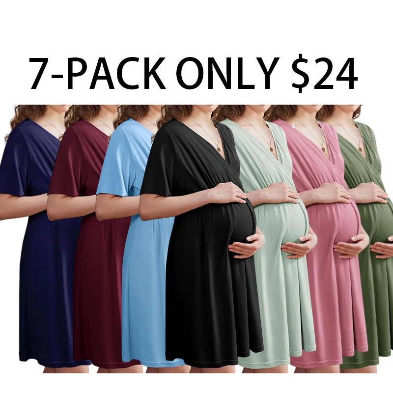 Spring maternity wear suitable for women to wear during pregnancy and postpartum in the summer