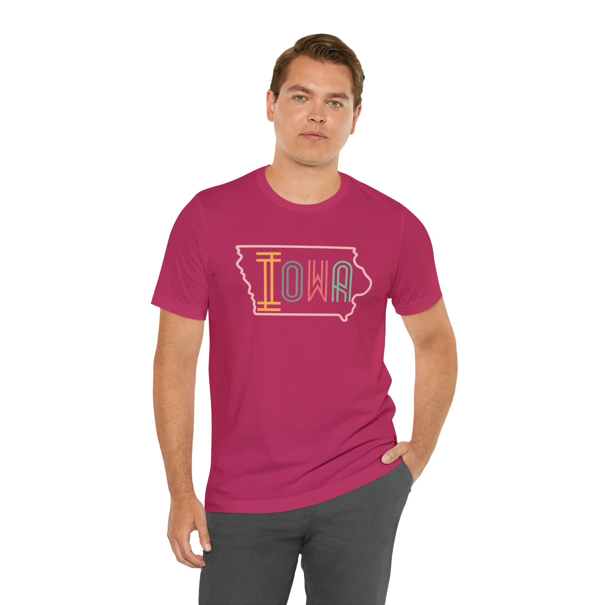 Iowa Light Unisex Jersey Short Sleeve Tee