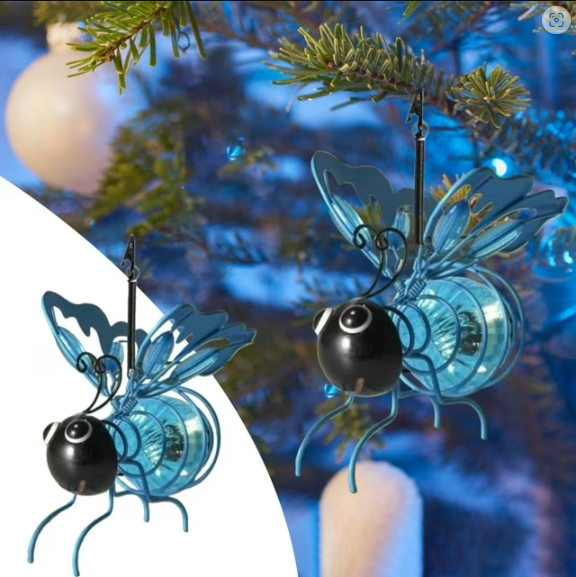 Solar Bee Light Outdoor Hanging Insect Simulation Light