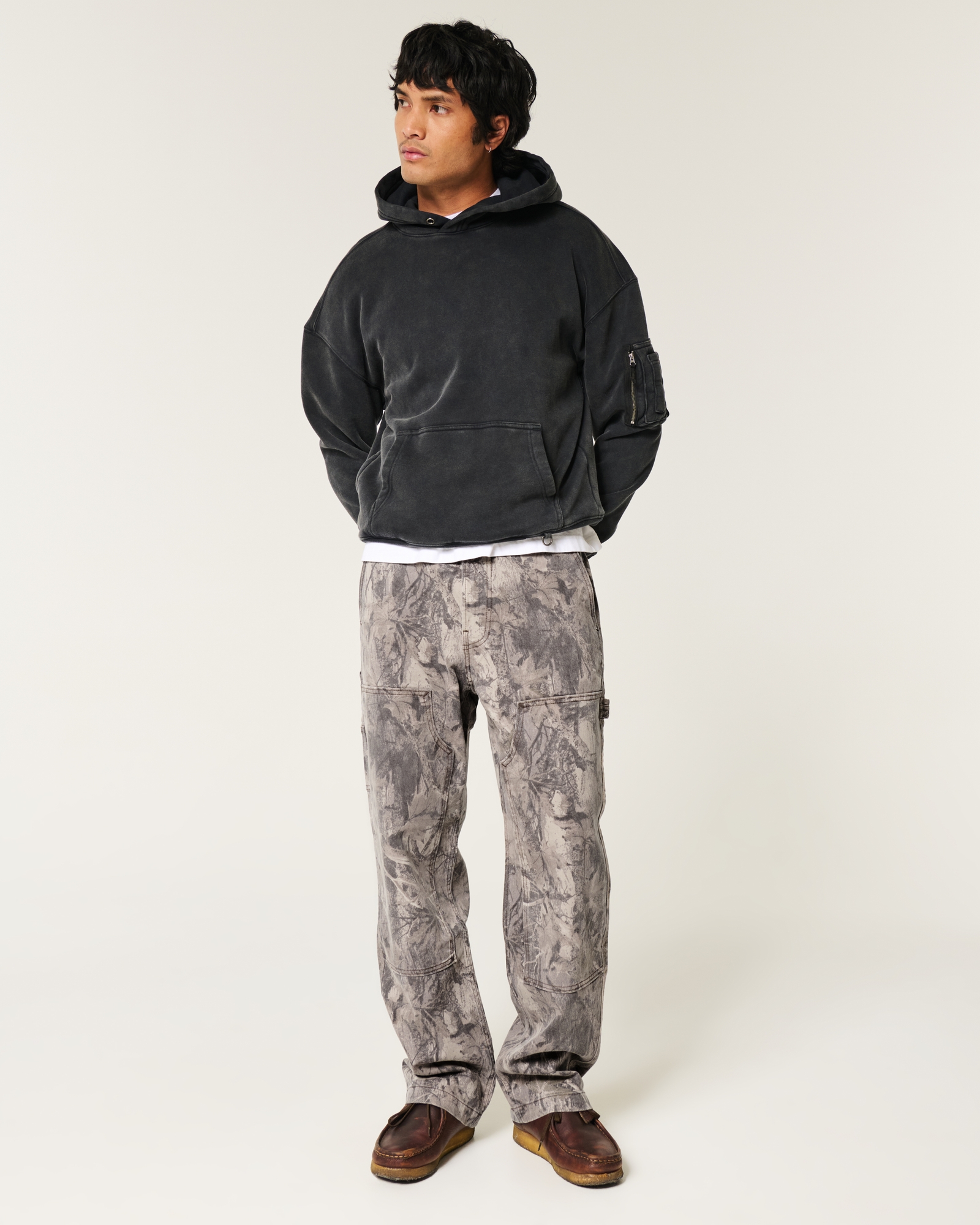 Light Wash Baggy Jeans