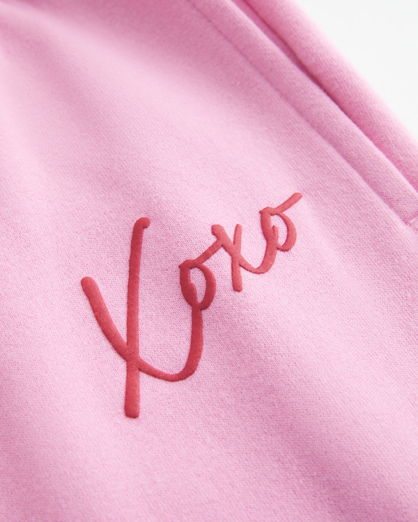 Xoxo Graphic Baggy Sweatpants