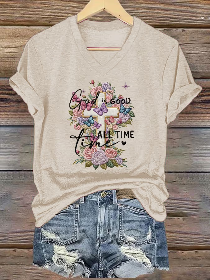 Women's Casual Easter T-shirt