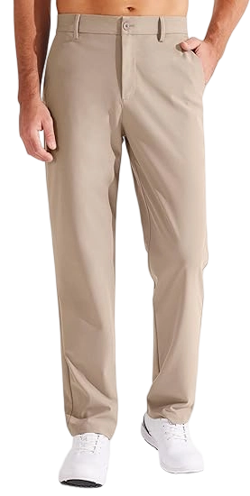 Men's Golf Pants Classic Fit Flat Front Work Dress Pants 29