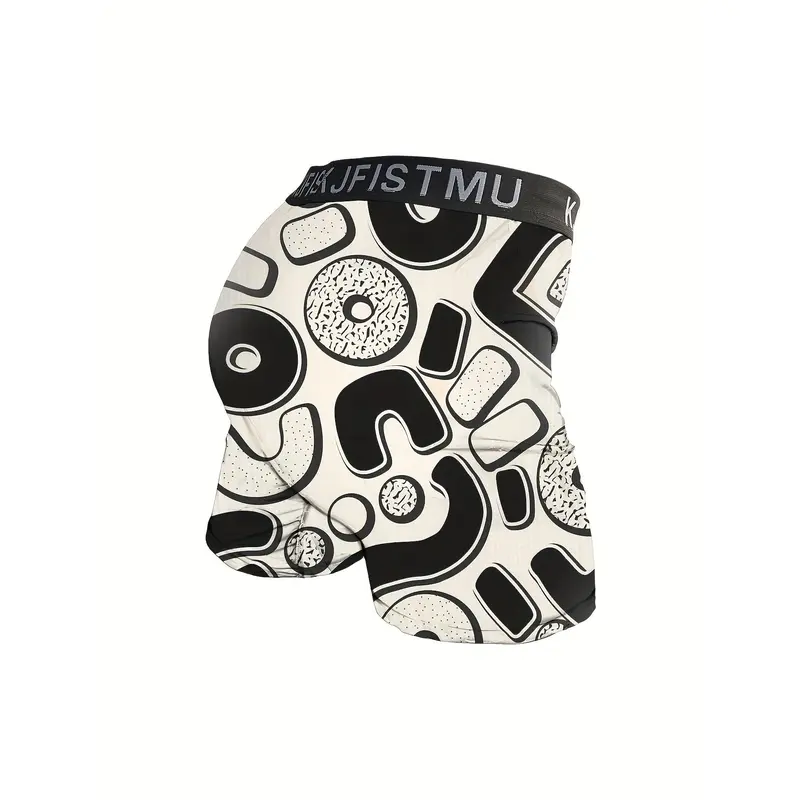 Men's 12-Pack Tie-Dye Boxer Briefs – Soft Breathable Cartoon Striped Underwear & Socks Bundle