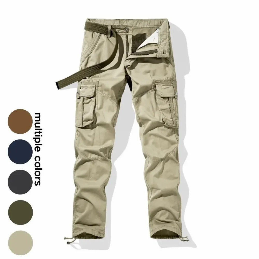 Workwear pants for spring and autumn, men's fashion trend pants