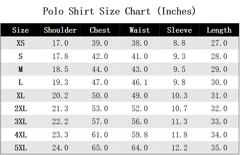 Men's Casual Short Sleeve Polo Shirt