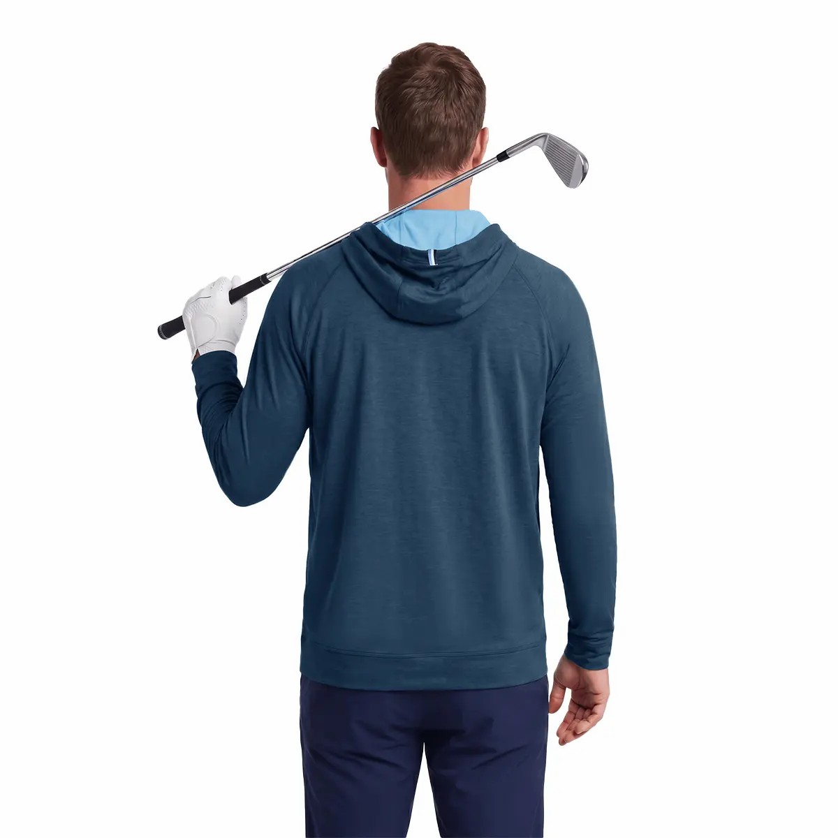 Men's Performance Hoodie – Moisture Wicking, UPF 50+, 4-Way Stretch Athletic Midlayer