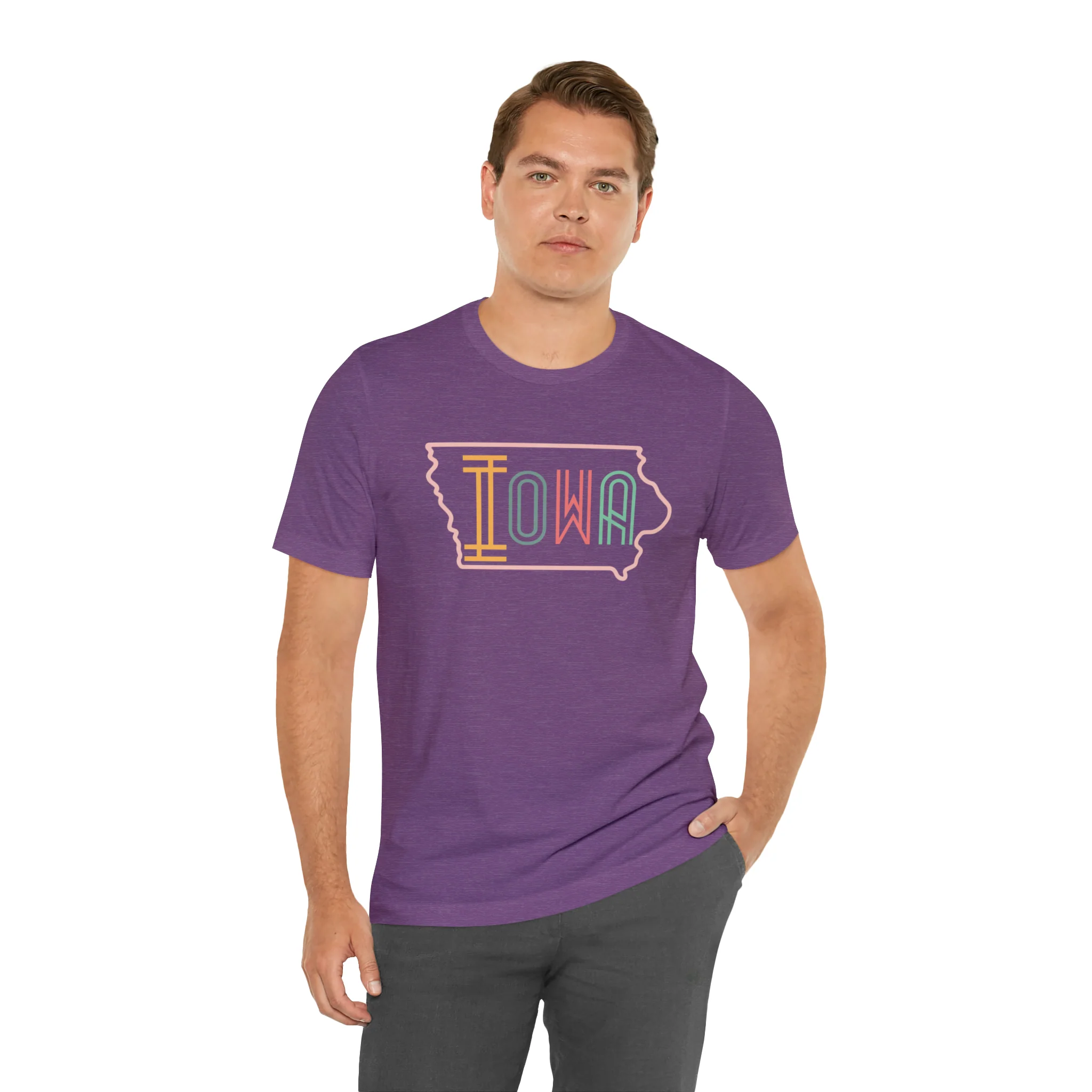 Iowa Light Unisex Jersey Short Sleeve Tee