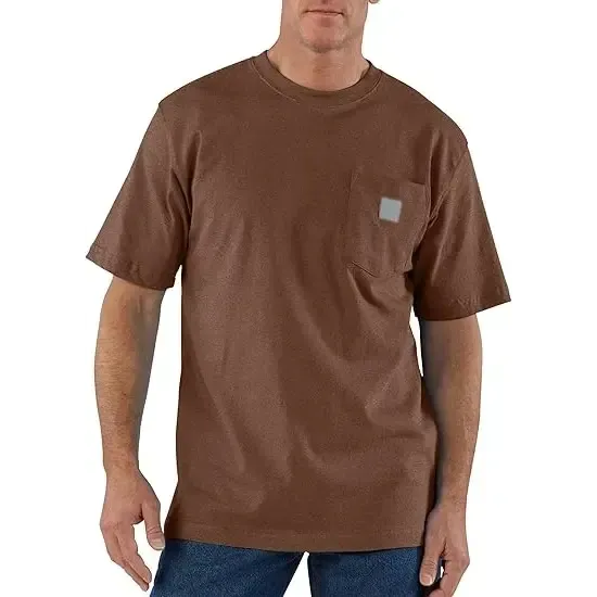Last Day Promotion!CHT Men's K87 Workwear Loose Fit Heavyweight Short-Sleeve Pocket T-Shirt (Also Available in Big & Tall)