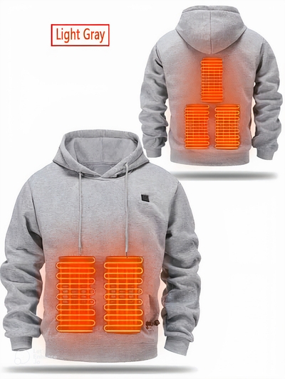 Smart Heated Hoodie! 🧥🔥 5 Heat Zones, Adjustable Temp u0026 Ultra-Comfort! ❄️