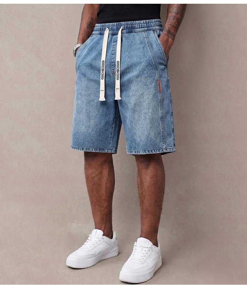 Men's Lightweight Summer Denim Shorts