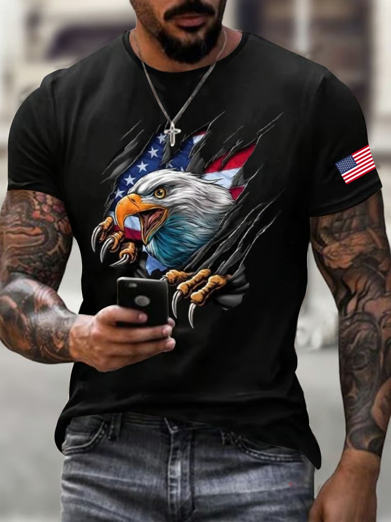 Men's America 250th Anniversary Print T-Shirt