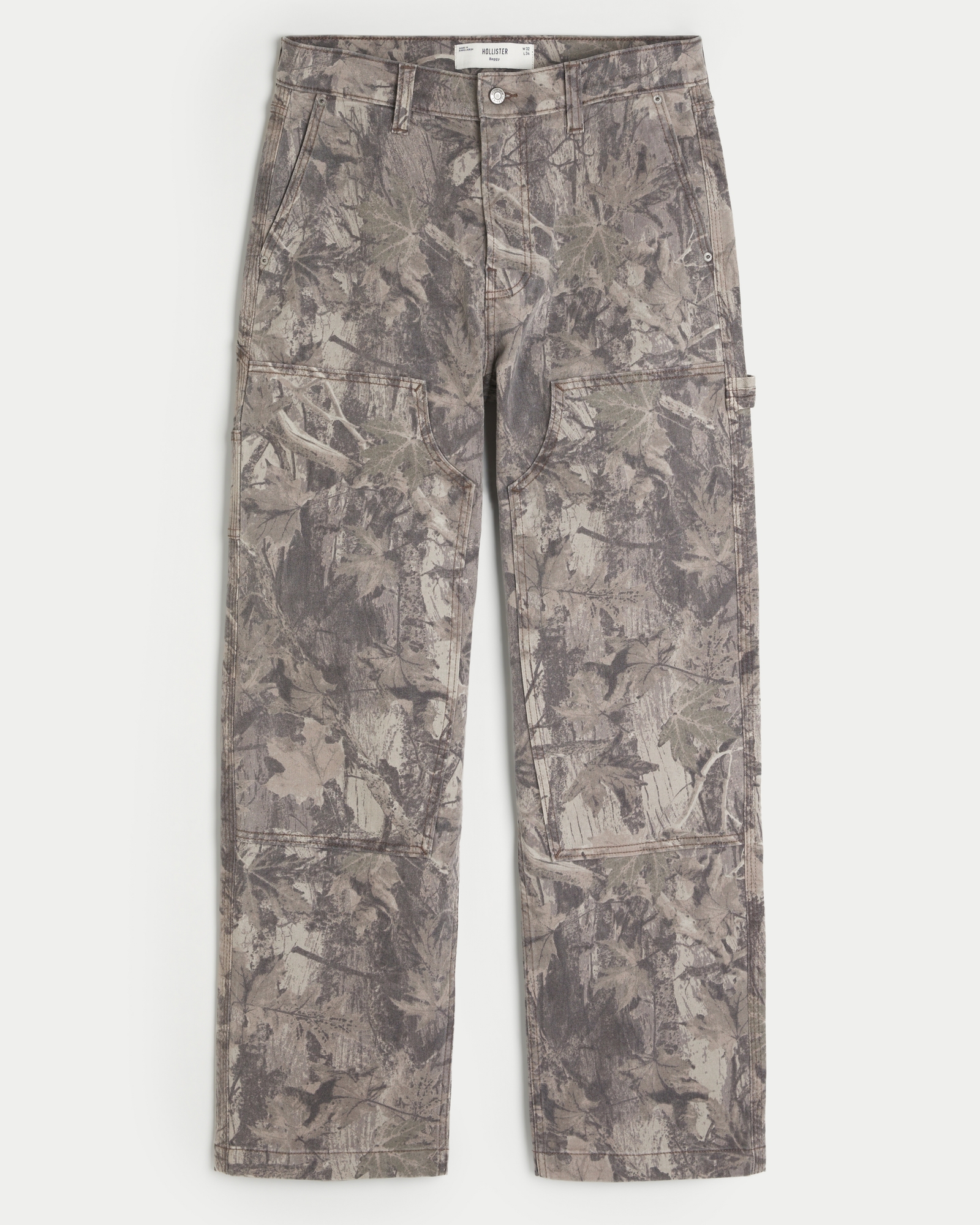 Light Wash Baggy Jeans