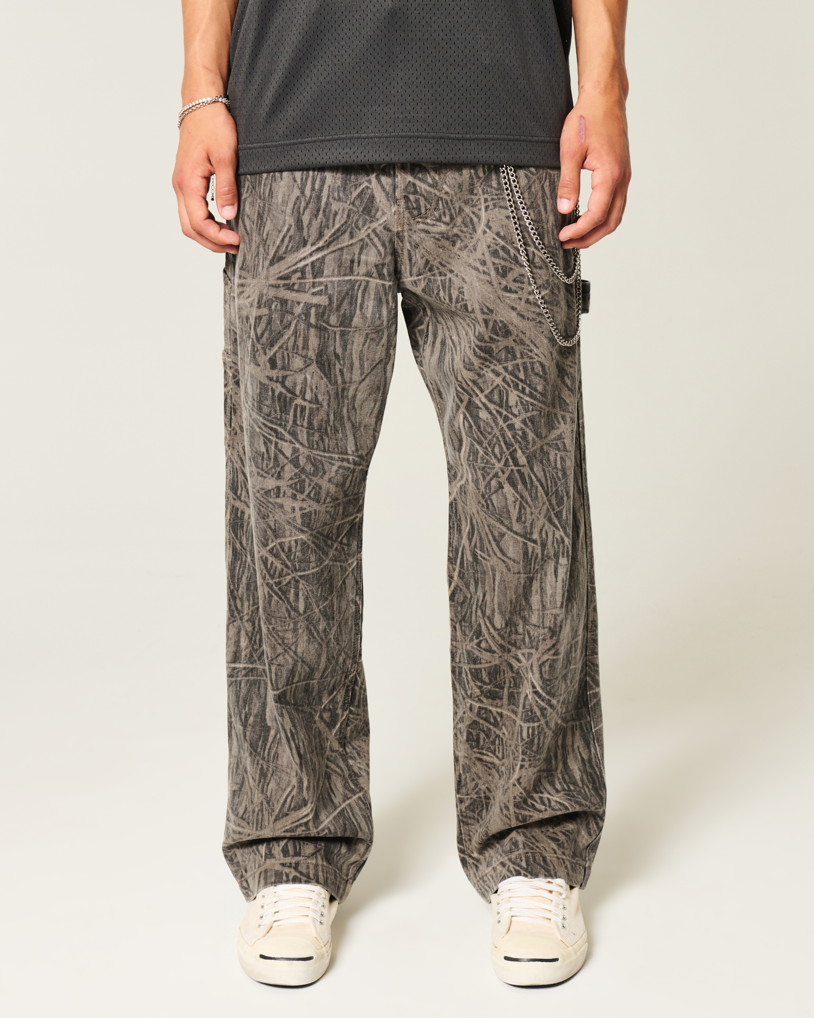 Light Wash Baggy Jeans