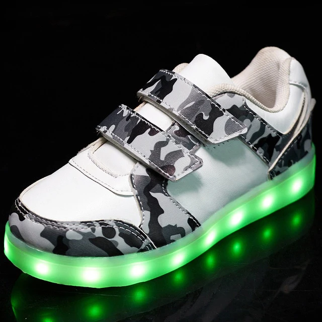 New Children LED Shoes for Boys Girls