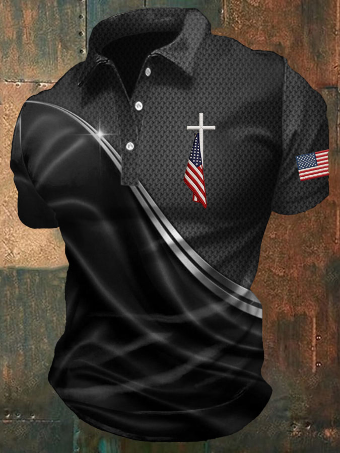 Men'S 250 Years Independence Day Polo Shirt