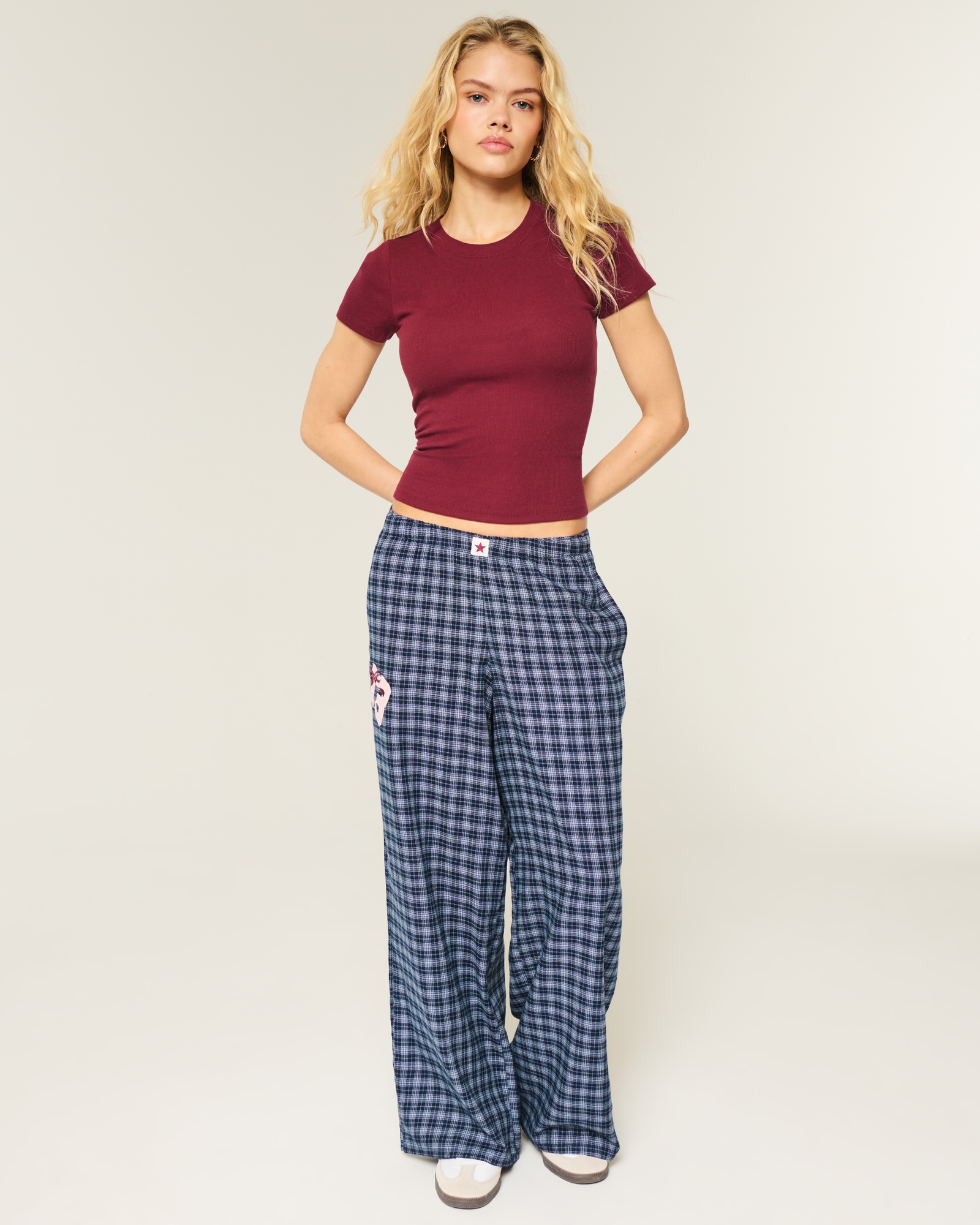 Baggy Flannel Pants