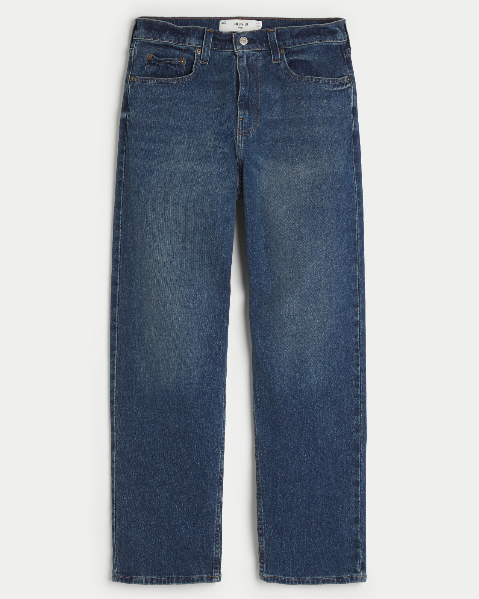 Light Wash Baggy Jeans