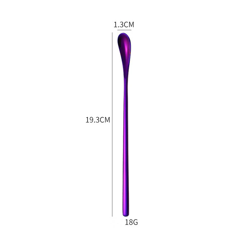 Long Handle Chocolate Spoons