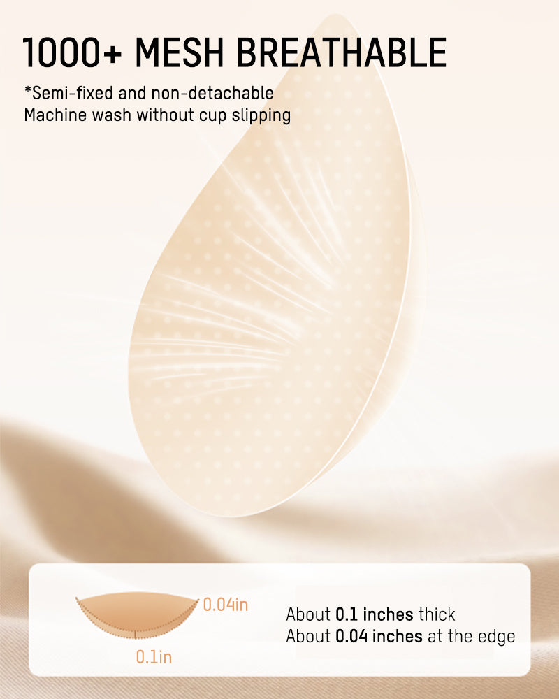 Supportive Wireless Deep-V Bra