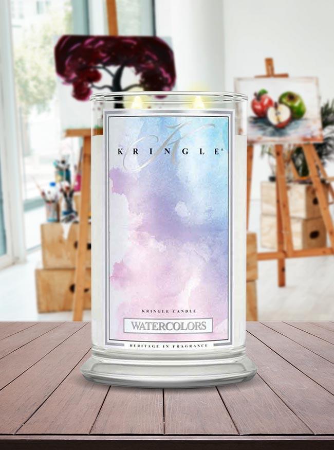 Watercolors Large Jar | Soy Candle