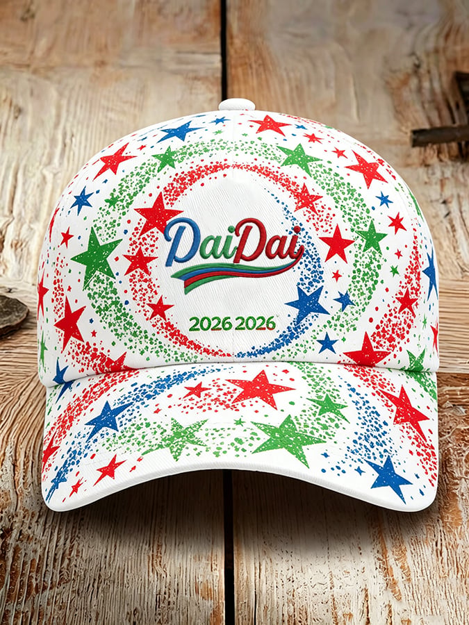 Men's and Women's Football World Cup Printed Baseball Cap