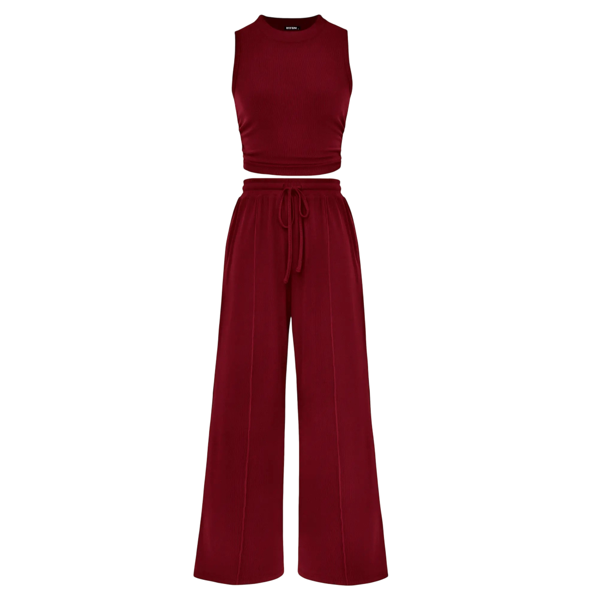 Women's Ribbed Knit Lounge Set