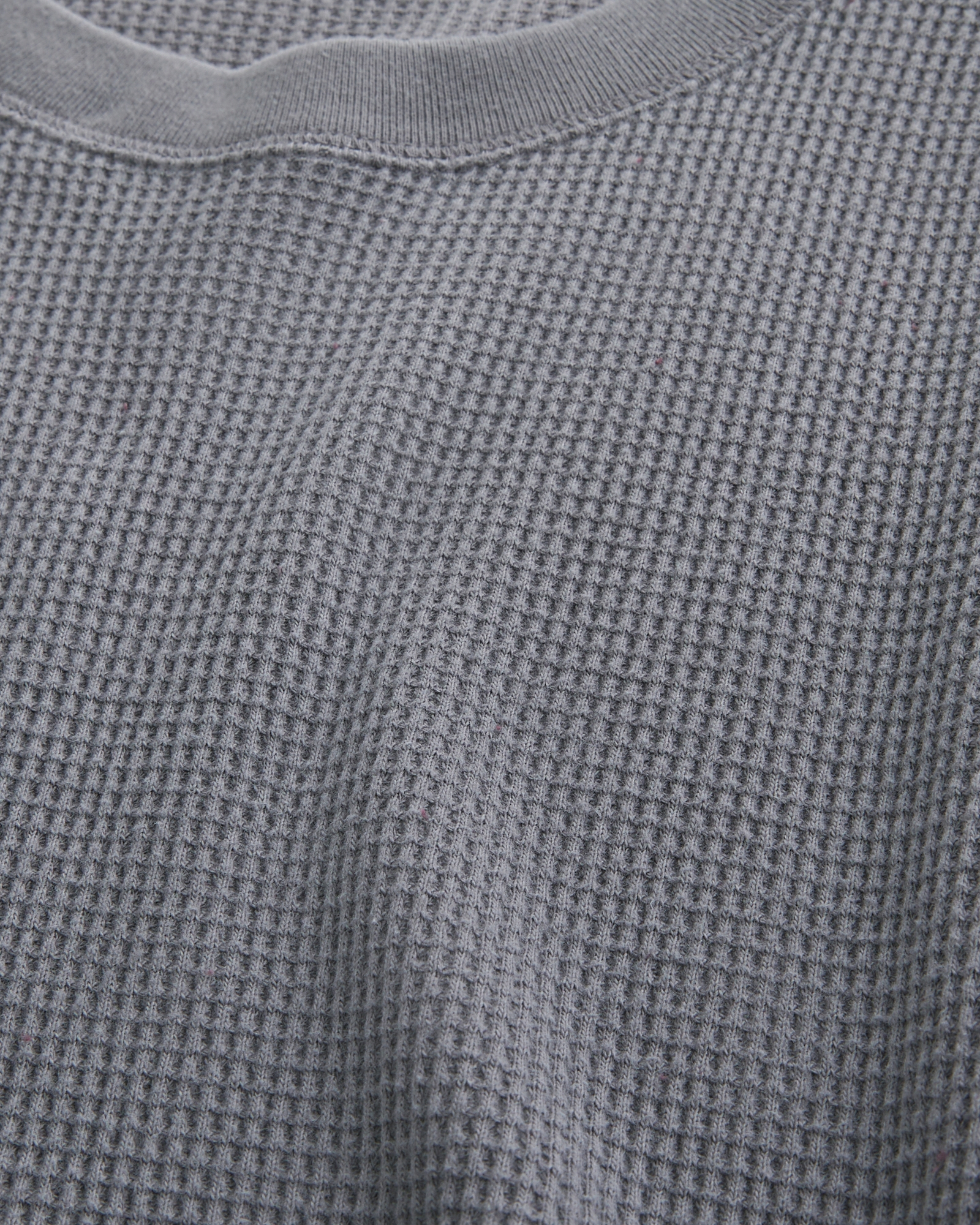 Relaxed Thermal Long-Sleeve Camo Crew Shirt