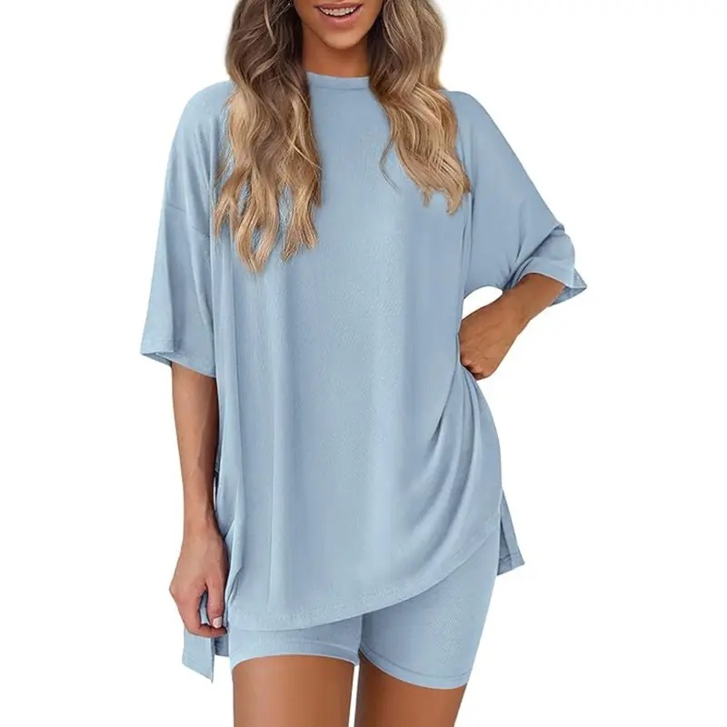 Crewneck Two-Piece Set For Women