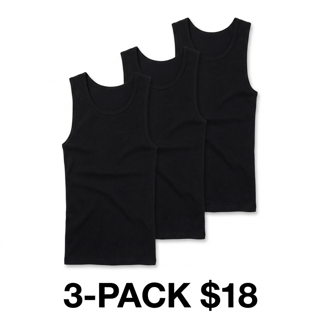 Men's Premium Fitted Tank Top – Ultra-Soft Cotton Stretch