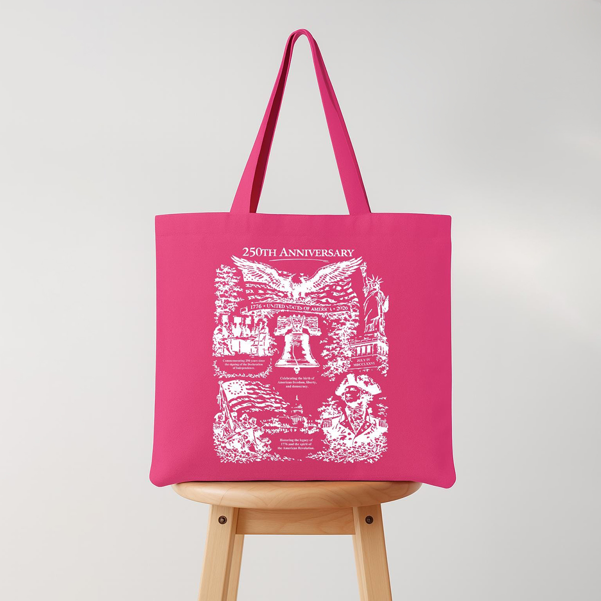 America 250th Anniversary Tote Bag
