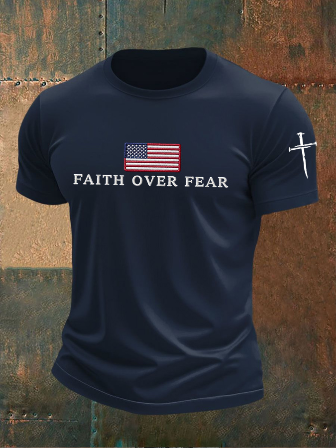 Men'S Faith Over Fear T-Shirt