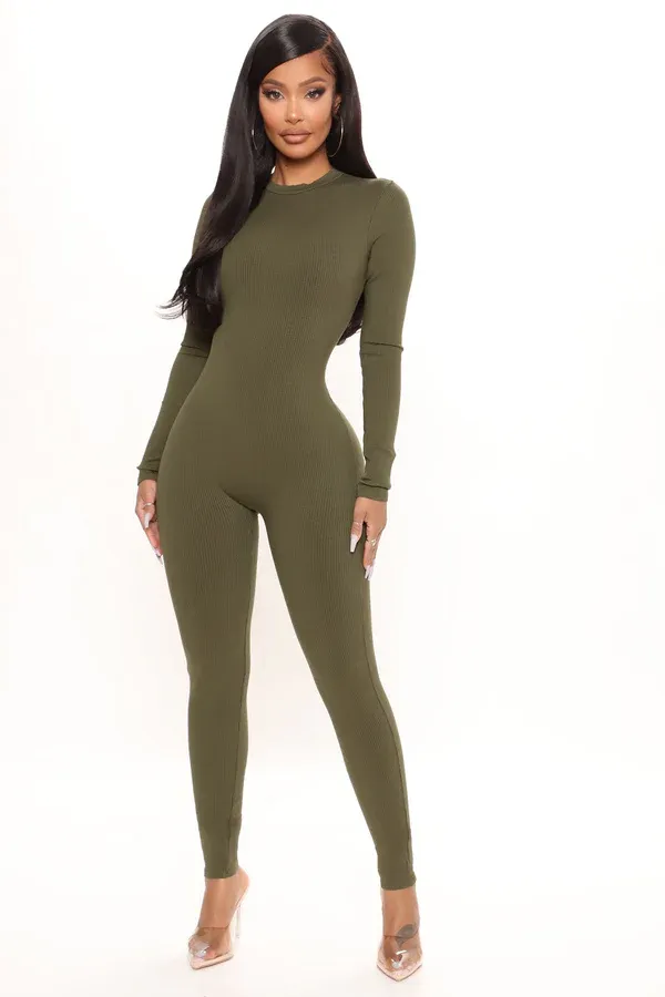 Knitted Jumpsuit Set