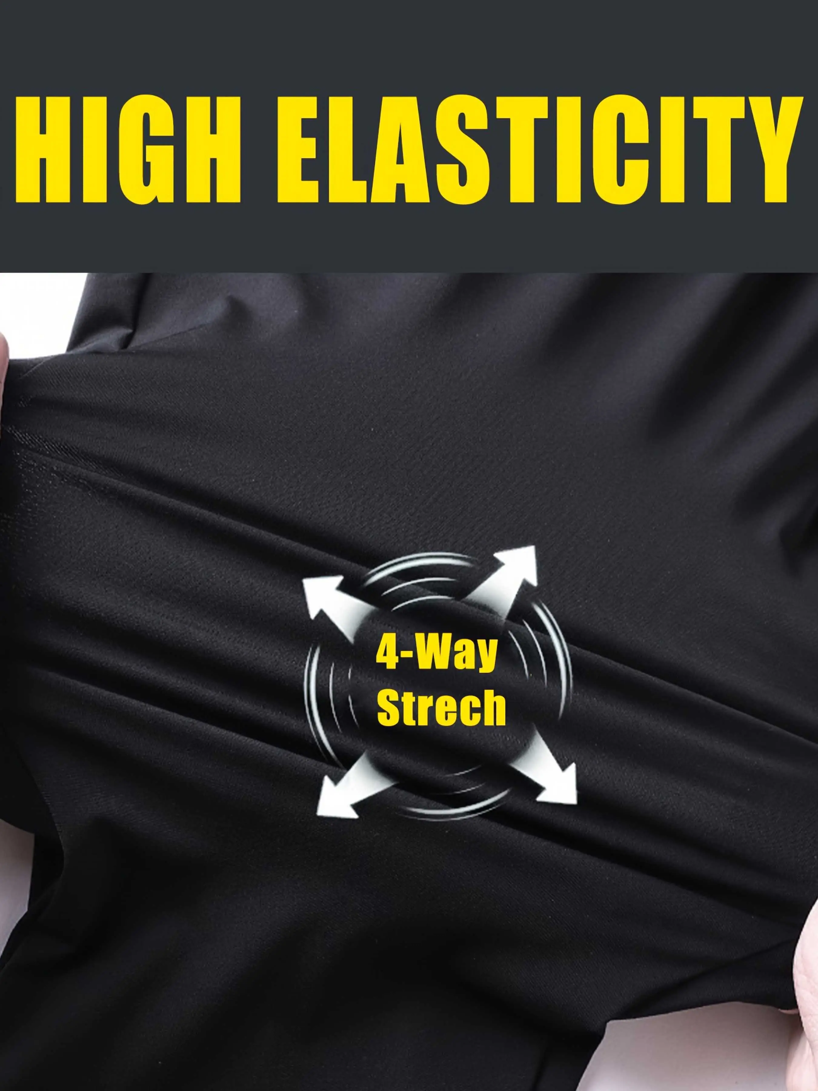 Men's Ice Silk Joggers – Breathable, Medium-Stretch Fabric