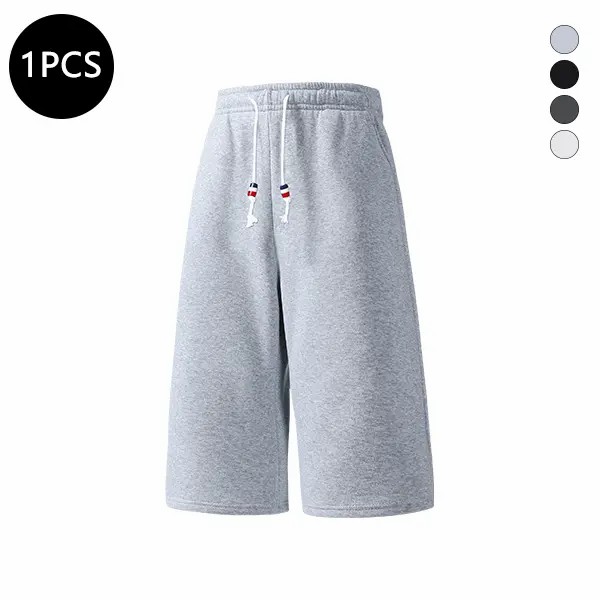 Men’s 3/4 Length Athletic Shorts – Casual Loose Fit Summer Activewear