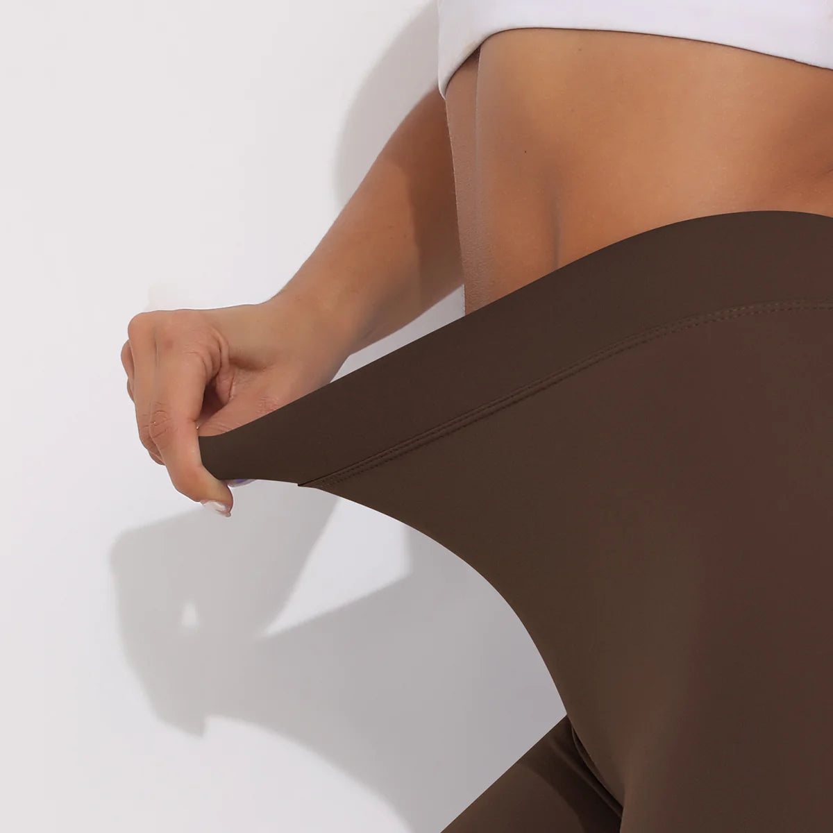 V-back Ruched Shorts