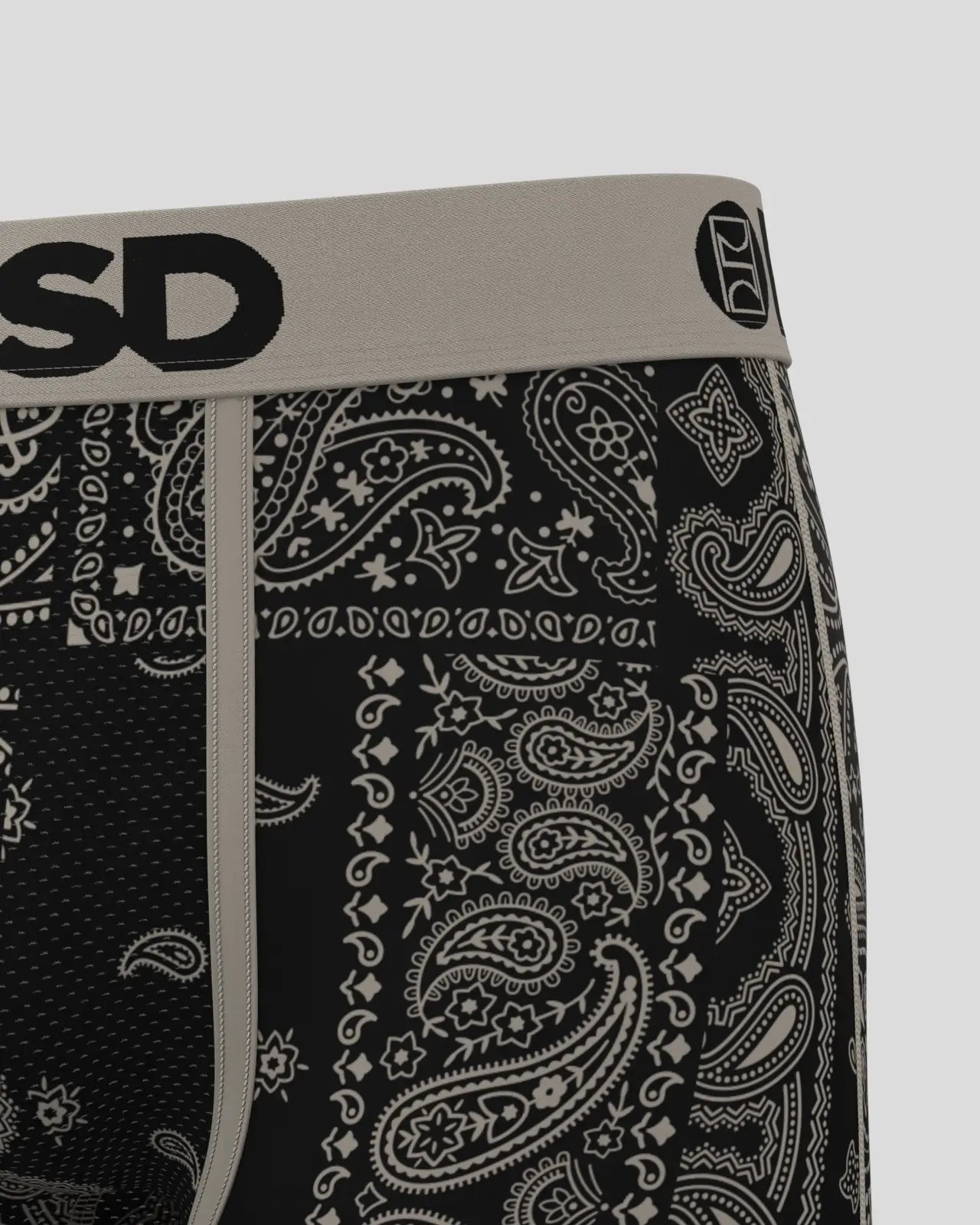 Khaki Paisley