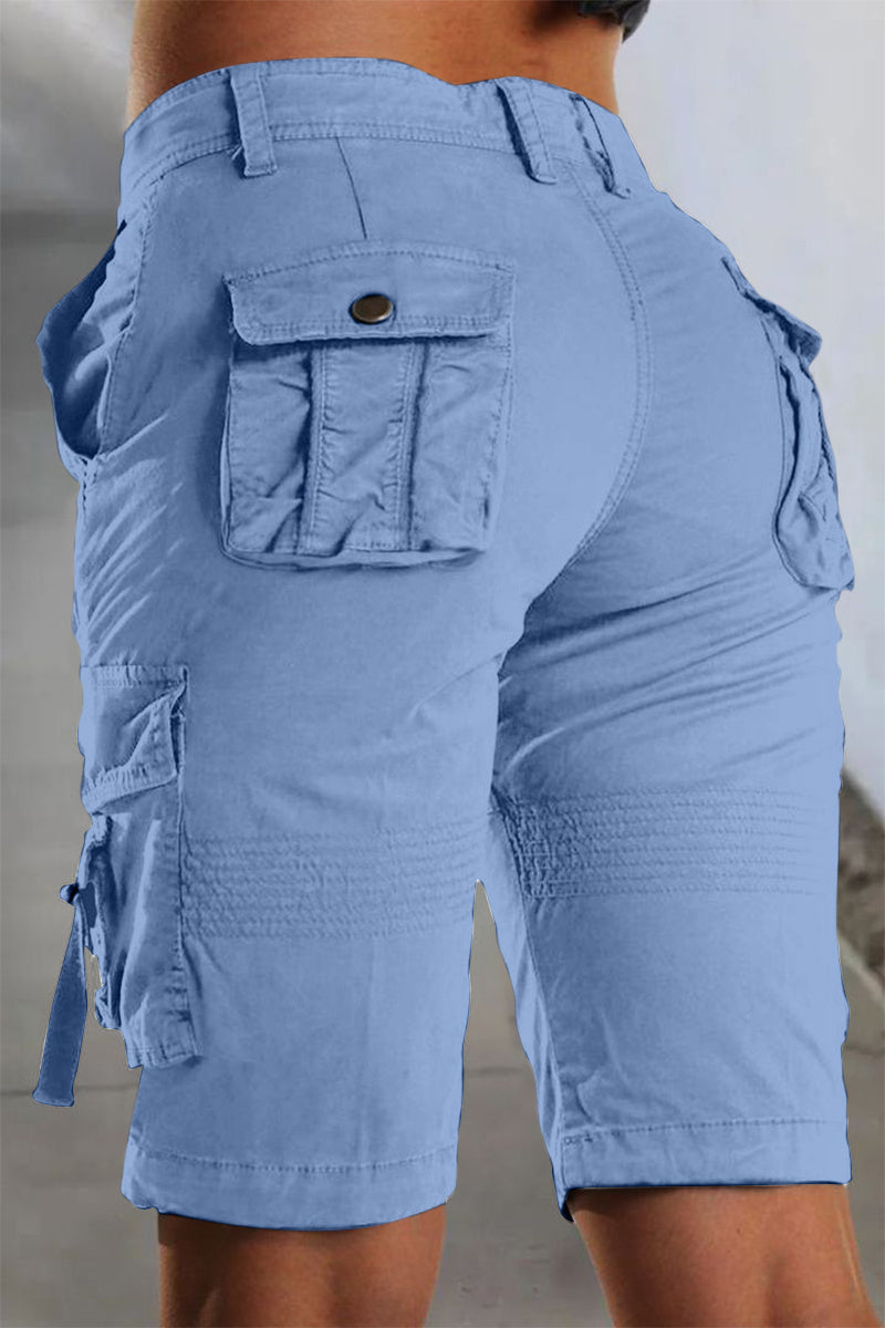 New Hot 2026🔥Stretch cargo shorts with flap pockets design