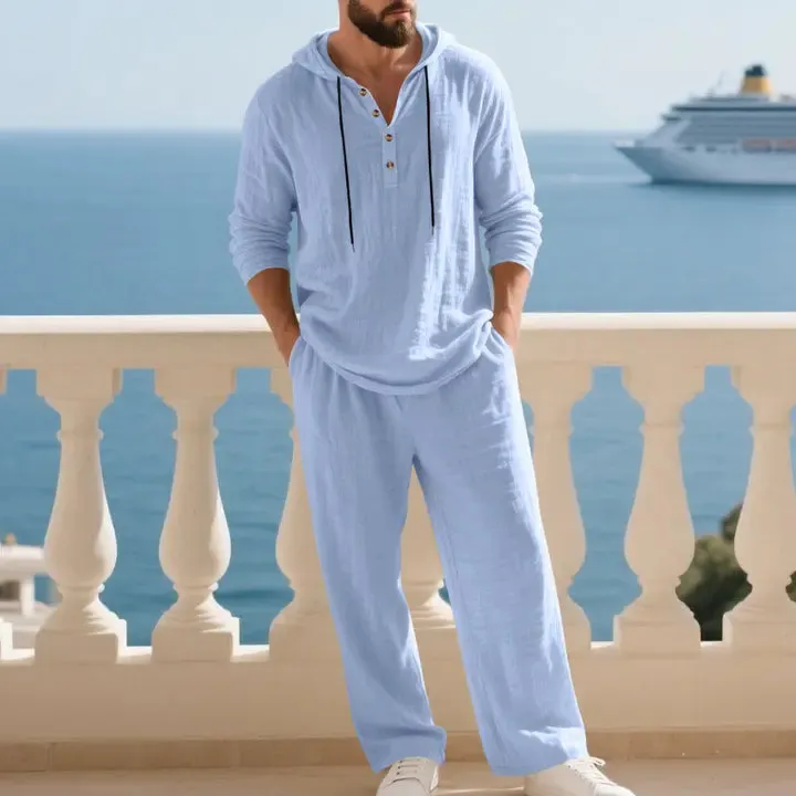 Men's Hoodie & Jogger Set Casual Loungewear 2-Piece Set