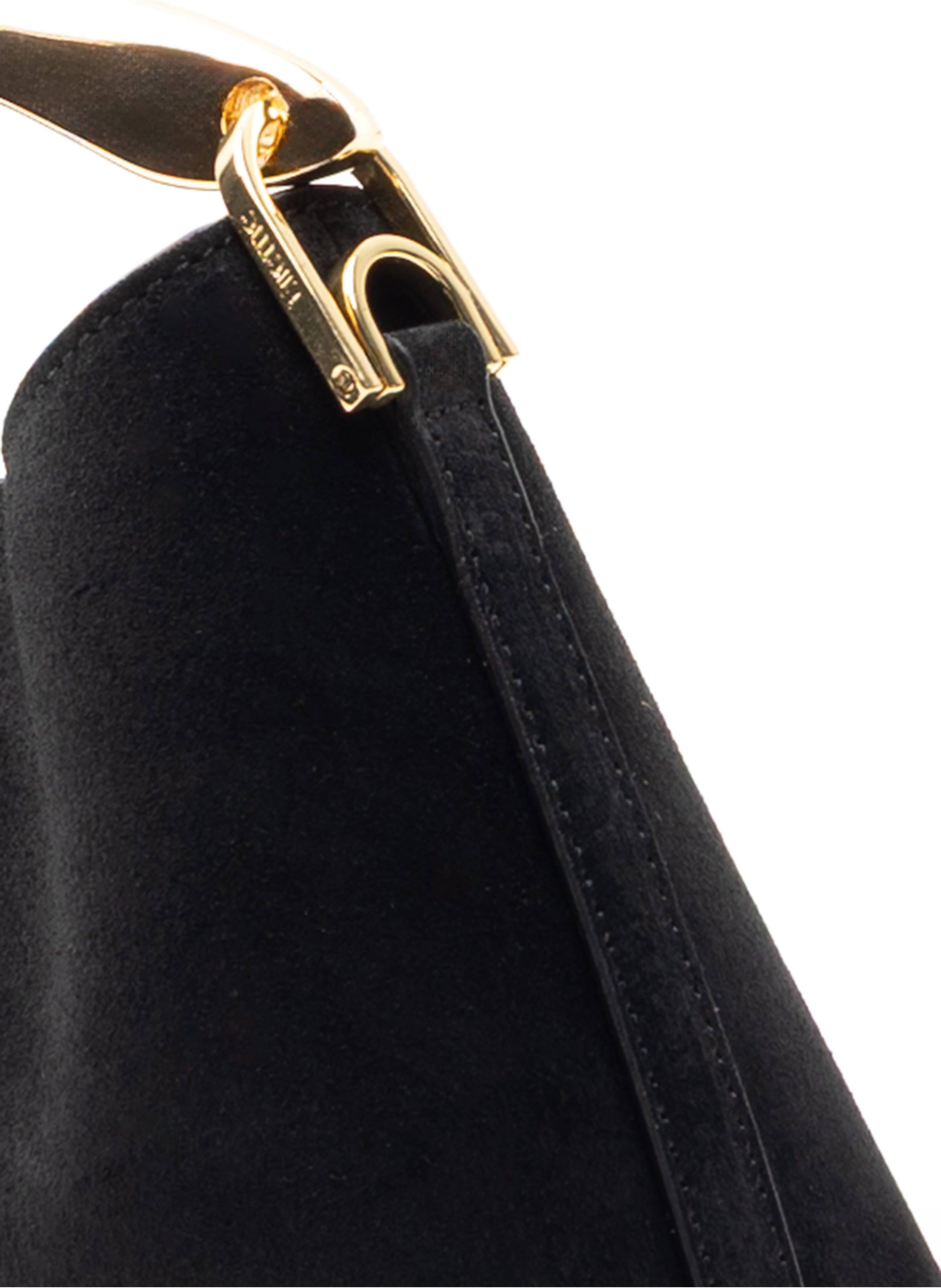 Mini Boomerang Suede Black Clearance Sale 85%OFF
