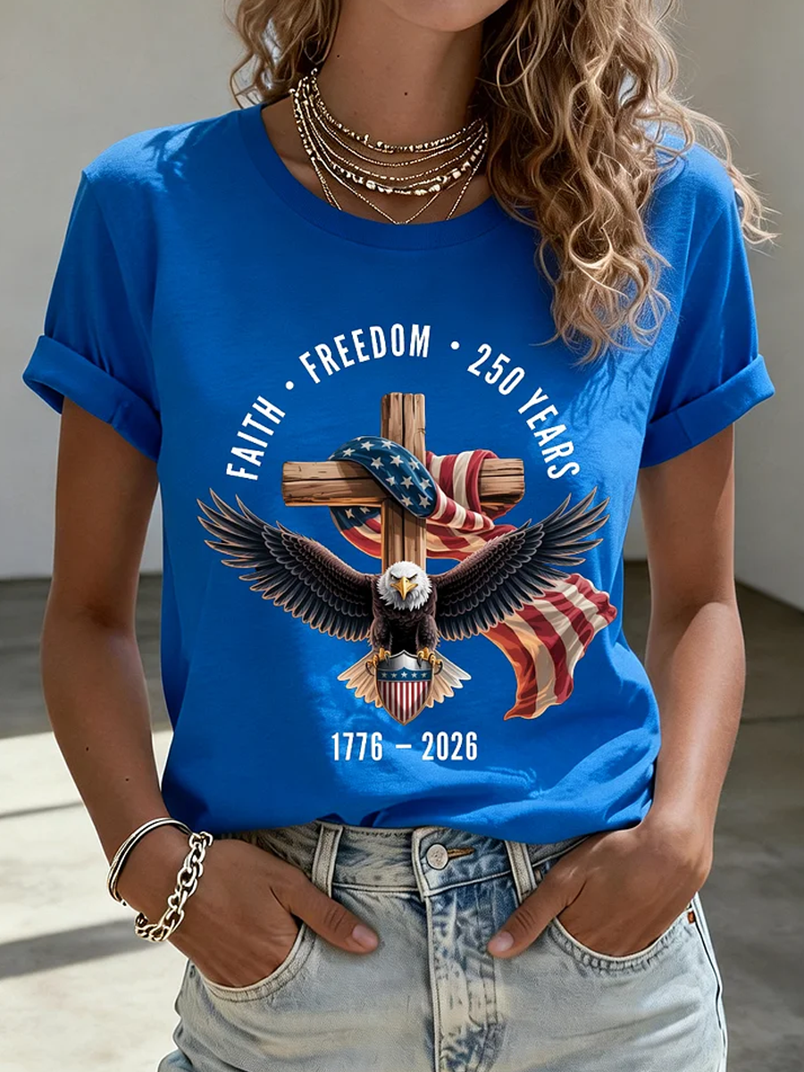 Women's 250th Anniversary Print T-Shirt