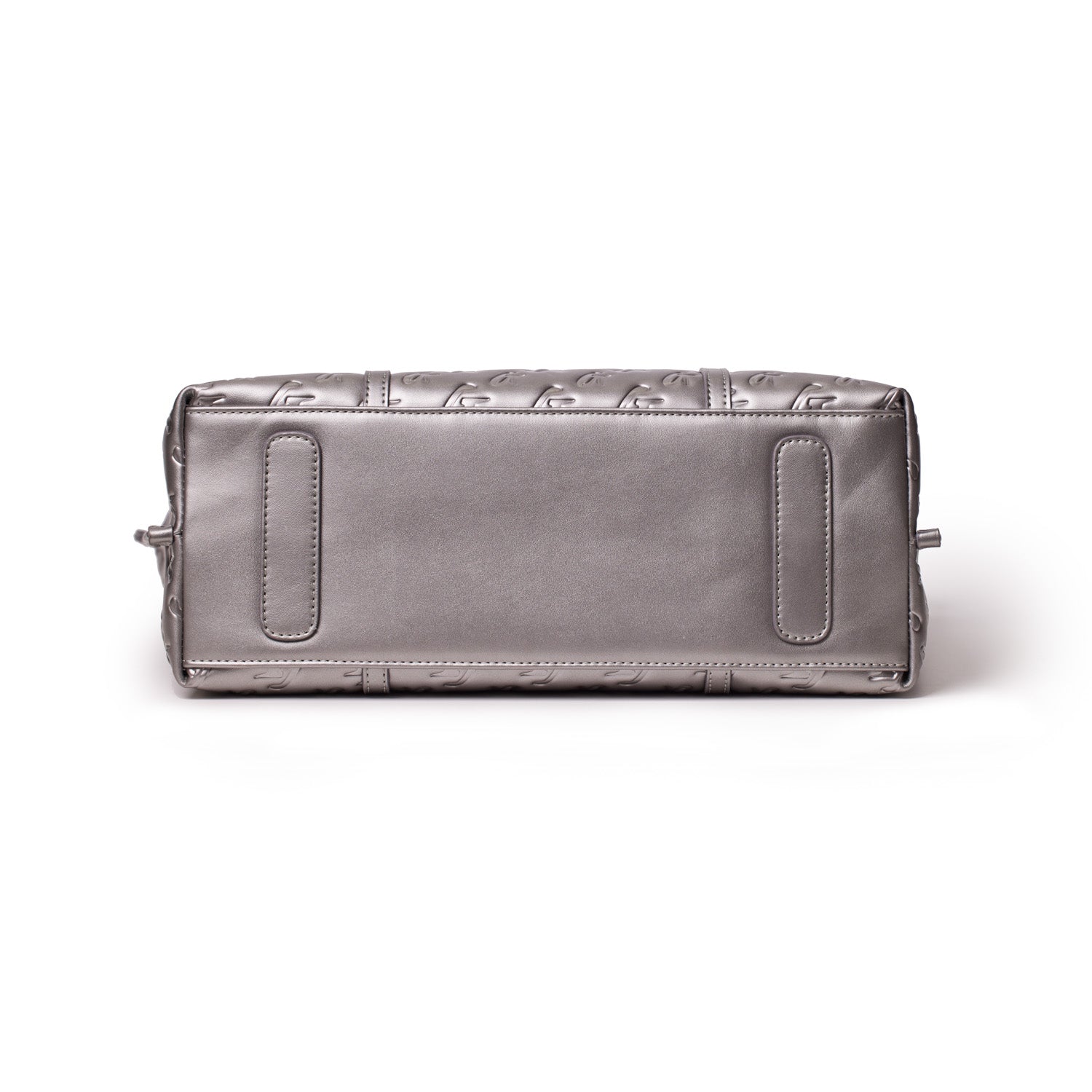 MONOGRAM SLEEK TOTE - PLATINUM